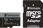 Preview: Verbatim Micro SDXC Karte 512GB Speicherkarte Pro UHS-I U3 4K Class 10