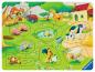 Preview: 9 Teile Ravensburger Kinder Holz Puzzle my first wooden Kleiner Bauernhof 03683