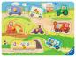 Preview: 8 Teile Ravensburger Kinder Holz Puzzle my first wooden Lieblingsfahrzeuge 03684