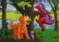 Preview: 2 x 24 Teile Ravensburger Kinder Puzzle Spielende Dinos 05030