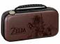 Preview: Bigben Nintendo Switch Lite Tasche NLS142BR Slim Travel Case Zelda braun AL110872