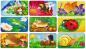 Preview: 9 x 2 Teile Ravensburger Kinder Puzzle my first puzzles Tiere im Garten 07313