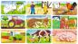 Preview: 9 x 2 Teile Ravensburger Kinder Puzzle my first puzzles Auf dem Bauernhof 07333