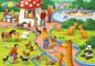 Preview: 2 x 24 Teile Ravensburger Kinder Puzzle Ein Tag im Zoo 07813