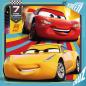 Preview: 3 x 49 Teile Ravensburger Kinder Puzzle Disney Pixar Cars 3 Bunte Flitzer 08015