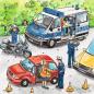 Preview: 3 x 49 Teile Ravensburger Kinder Puzzle Polizeieinsatz 09221