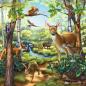 Preview: 3 x 49 Teile Ravensburger Kinder Puzzle Waldtiere Zootiere Haustiere 09265