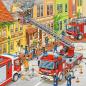 Preview: 3 x 49 Teile Ravensburger Kinder Puzzle Feuerwehreinsatz 09401