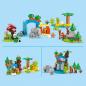 Preview: LEGO® DUPLO® Wildtier-Familien 3-in-1-Set 92 Teile 10446