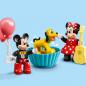 Preview: LEGO® DUPLO® Mickys und Minnies Geburtstagszug 22 Teile 10941