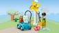 Preview: LEGO® DUPLO® Town Windrad und Elektroauto 16 Teile 10985