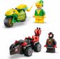 Preview: LEGO® Spidey Super-Freunde Actionspaß mit Spin und Electro in ihren Dino-Flitzern 124 Teile 11198