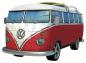 Preview: 162 Teile Ravensburger 3D Puzzle VW Volkswagen Bus T1 Surfer Edition 12516