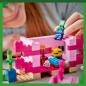 Preview: LEGO® Minecraft™ Das Axolotl-Haus 242 Teile 21247