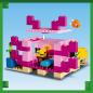 Preview: LEGO® Minecraft™ Das Axolotl-Haus 242 Teile 21247