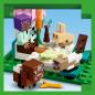 Preview: LEGO® Minecraft™ Das Tierheim 206 Teile 21253