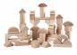 Preview: Brio Kleinkindwelt Holz Bausteine Natur Holzbausteine 50 Teile 30113