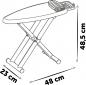 Preview: Smoby Spielzeug Spielwelten Haushalt Tefal Bügelbrett mit Dampfstation 7600330125