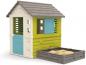 Preview: Smoby Outdoor Spielzeug Garten Spielhaus Square Haus mit Sandkasten 7600810728