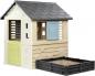 Preview: Smoby Outdoor Spielzeug Garten Smoby Life Square Haus mit Sandkasten 7600810740