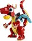 Preview: LEGO® Creator Roter Drache 149 Teile 31145