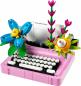 Preview: LEGO® Creator Schreibmaschine mit Blumen 363 Teile 31169