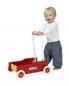 Preview: Brio Babywelt Holz Lauflernwagen gelb-rot 31350