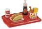 Preview: Ecoiffier Spielwelt Kinder Küche Spielgeschirr Box Hot Dog Set 25 Teile 7600002423