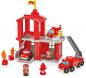 Preview: Ecoiffier Bausteine Abrick Feuerwehrstation 2 Figuren 2 Autos 1 Helikopter 7600002980