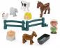 Preview: Ecoiffier Bausteine Abrick Bauernhof 2 Figuren 5 Tiere 1 Auto 7600002981