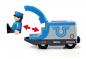 Preview: Brio World Eisenbahn Zug Blauer Reisezug Batterielok 3 Teile 33506