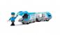 Preview: Brio World Eisenbahn Zug Blauer Reisezug Batterielok 3 Teile 33506