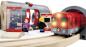 Preview: Brio World Eisenbahn Set Metro Bahn Set 20 Teile 33513