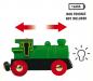 Preview: Brio World Eisenbahn Lok Speedy Green Batterielok 33595