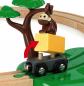 Preview: Brio World Eisenbahn Set Safari Bahn Set 17 Teile 33720