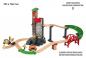 Preview: Brio World Eisenbahn Set Großes Lagerhaus-Set mit Aufzug 32 Teile 33887