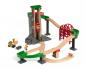 Preview: Brio World Eisenbahn Set Großes Lagerhaus-Set mit Aufzug 32 Teile 33887