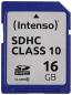 Preview: Intenso SDHC Karte 16GB Speicherkarte Class 10