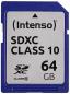 Preview: Intenso SDXC Karte 64GB Speicherkarte Class 10