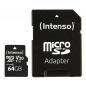 Preview: Intenso Micro SDXC Karte 64GB Speicherkarte UHS-I U3 4K professional 100 MB/s V30 Class 10