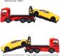 Preview: Majorette Spielzeugauto MAN Abschleppwagen Tow Truck mit Ford GT gelb 212053154Q05