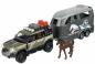 Preview: Majorette Spielzeugauto Pferdetransport Grand Series Land Rover Horse Carrier 213776000