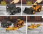 Preview: Majorette Spielzeugauto Baustelle Tieflader und Radlader Grand Series Volvo Truck 213726000