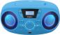 Preview: Bigben tragbarer CD Player CD61 blau USB MP3 FM Radio AUX-IN AU379310