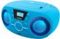 Preview: Bigben tragbarer CD Player CD61 blau USB MP3 FM Radio AUX-IN AU379310