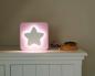 Preview: Bigben Bluetooth portabler Lautsprecher COLORLIGHT Narvy Stern LED pink AU385427