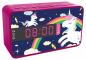 Preview: Bigben Wecker Kids R16 Unicorn inkl. 3 Frontblenden AU385632