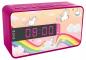 Preview: Bigben Wecker Kids R16 Unicorn inkl. 3 Frontblenden AU385632