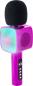 Preview: Bigben Bluetooth portabler Lautsprecher Party Mic Mikrofon Licht LED pink AU387063