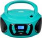 Preview: Bigben tragbarer CD Player CD62 blau Bluetooth USB MP3 FM Radio AU387315